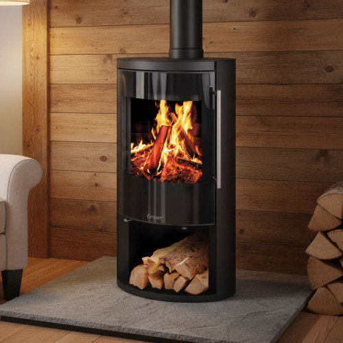 Піч на дровах Ember D13 SS VG 6,6 кВт
