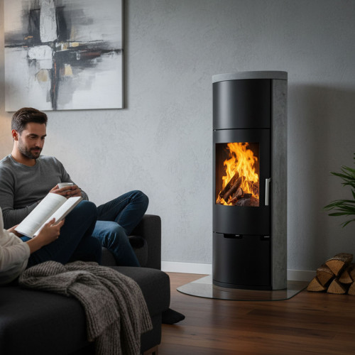 Піч на дровах Ember Е11 SP SD 6,5 кВт з талькохлоридом
