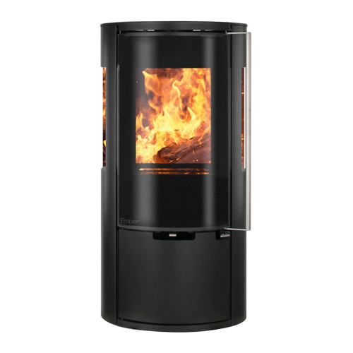 Піч на дровах Ember E15 SS VG 3G 6 кВт