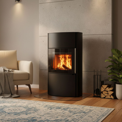 Піч на дровах Ember T2 SS VG 6,5 кВт