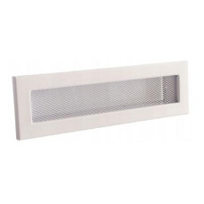 Вентиляционная решетка с сеткой Darco Ventlab KRVSM, 220х95 мм, белая