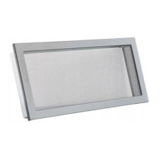Вентиляционная решетка с сеткой Darco Ventlab KRVSM, 325х195 мм, черная