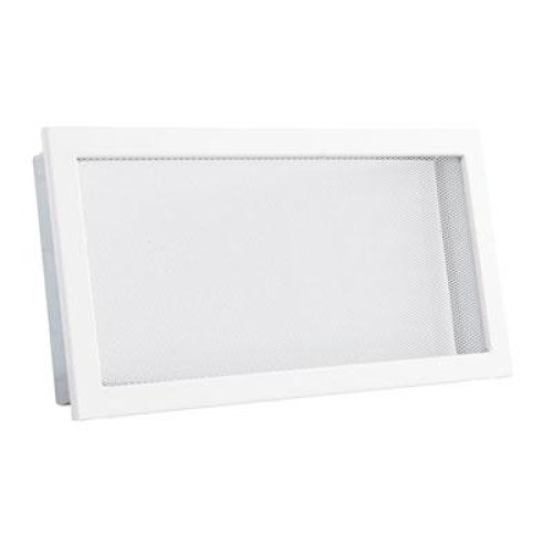 Вентиляційна решітка з сіткою Darco Ventlab KRVSM, 450х220 мм, біла: продаж, ціна у Львові. Комплектуючі для печей і камінів від 