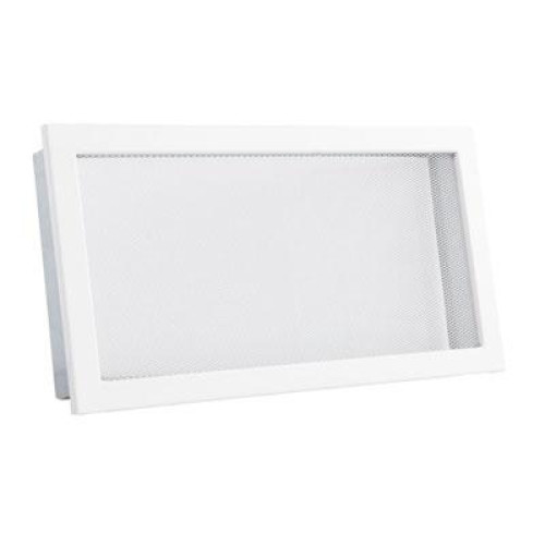 Вентиляційна решітка з сіткою Darco Ventlab KRVSM, 450х240 мм, біла: продаж, ціна у Львові. Комплектуючі для печей і камінів від 