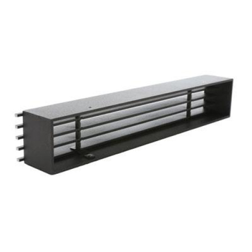 Вентиляційна решітка Darco Ventlab LOFT 350x60 мм, чорна+хром: продаж, ціна у Львові. Комплектуючі для печей і камінів від 