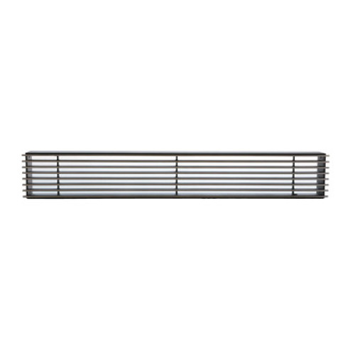 Вентиляційна решітка Darco Ventlab LOFT 650x100 мм, чорна+хром: продаж, ціна у Львові. Комплектуючі для печей і камінів від 