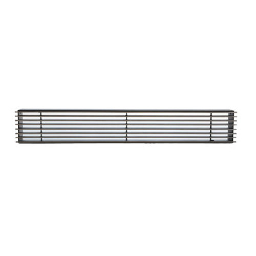 Вентиляційна решітка Darco Ventlab LOFT 800x100 мм, чорна+хром: продаж, ціна у Львові. Комплектуючі для печей і камінів від 