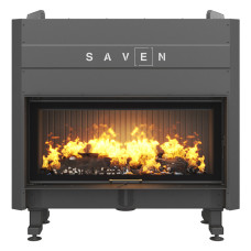 Каминная топка SAVEN Balance Up 110x50 Black (15,0 kW) ECO