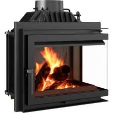 Каминная топка Kratki SIMPLE M/S 8 правая BS (8,0 кВт)