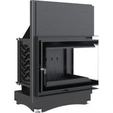Каминная топка Kratki ZUZIA ECO 12 правая BS DECO (12,0 кВт)