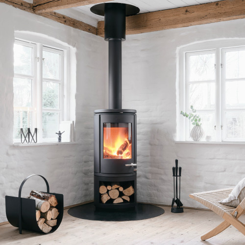 Чавунна піч MORSØ 7843 з боксом для дров