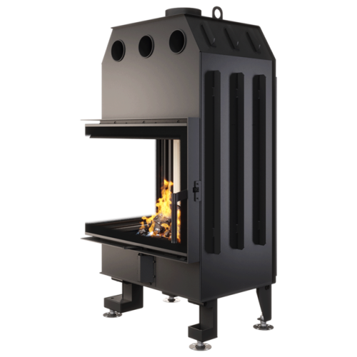 Каминная топка угловая SAVEN Energy 65х50х47L (14,5 kW) ECO
