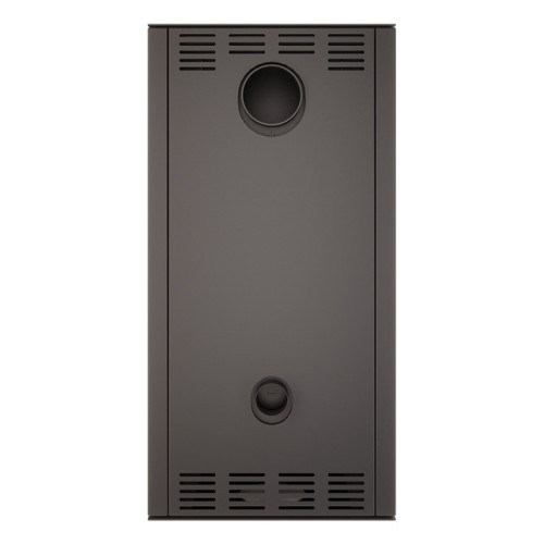Эффективная и стильная печь камин SAVEN Vatra XL 50x50 Black ECO